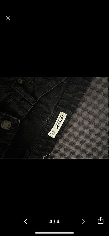 xs Beden Pull&Bear kot etek