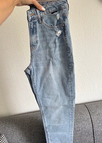 Mavi Jeans Gri Normal Kesim Midi Denim Kadın Jean