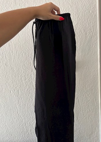 Zara Zara Keten Rahat Kesim Pantolon