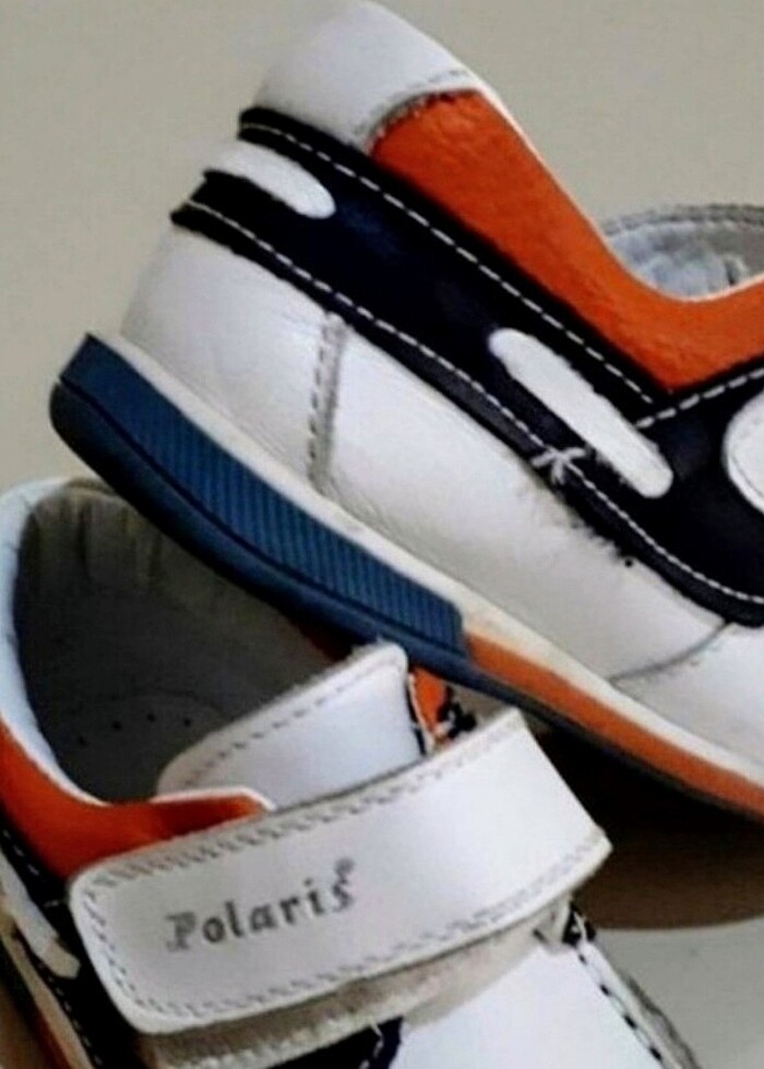 FLO BEBEK 20 MAKOSEN DERİ AYAKKABI 1 yaş panço zara - Görsel 2