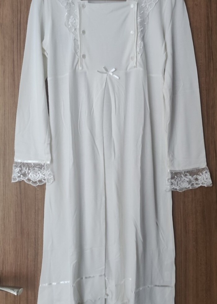 GECELİK SABAHLIK LOHUSA HAMİLE HASTANE TAKIM S Penti oysho - Görsel 3