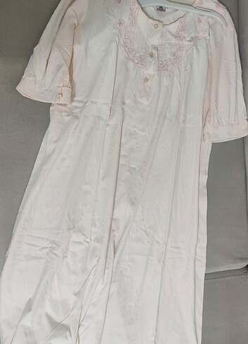 SOMON RENGİ RETRO PENYE GECELİK S M L - Görsel 2