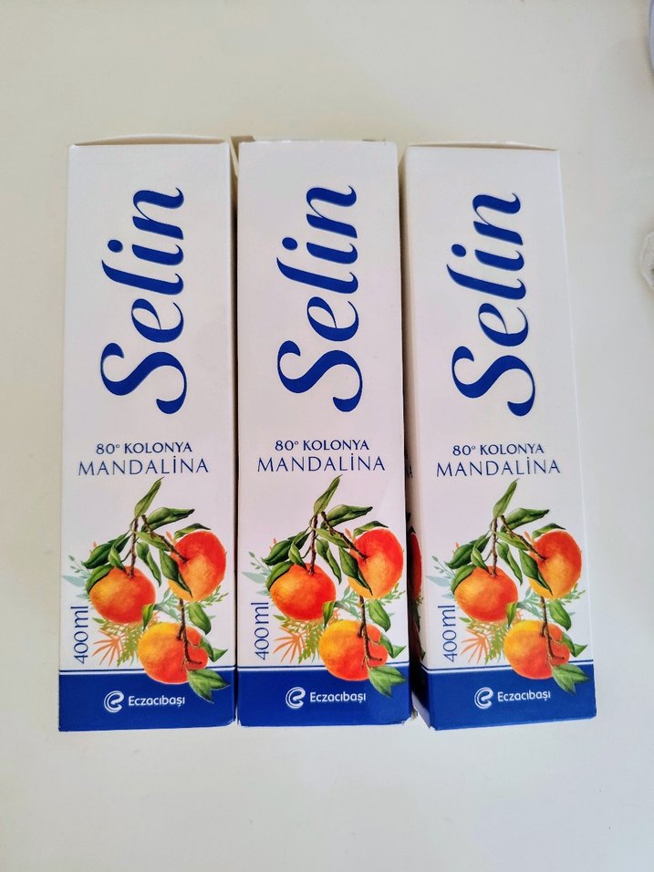 Selin Mandalina Kolonya 400 ml şişe 1 adet - Görsel 2