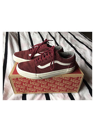 37 Beden bordo Renk Vans old skool