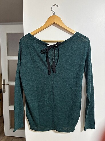 Bershka Yeşil bluz