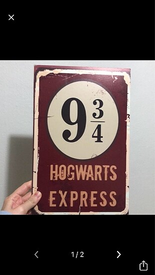 Hogwart Duvar Tablosu