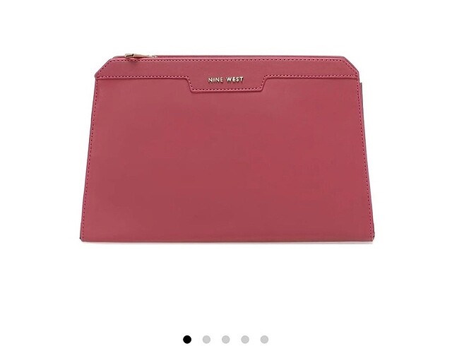 Beden Nine West Fuşya Clutch Portföy Çanta