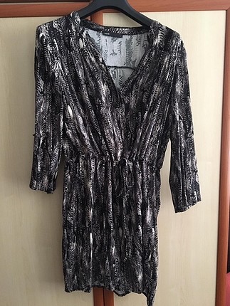 Batik etnik desenli elbise