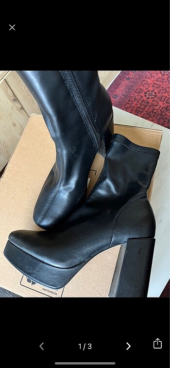 Stradivarius Platform Topuklu Bot
