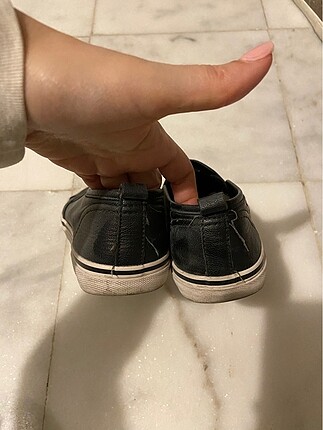 37 Beden H&m siyah espadril ayakkabı