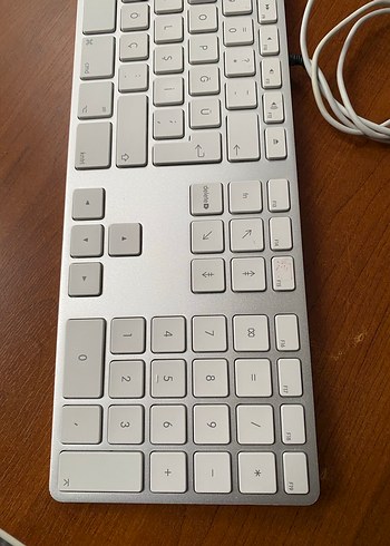 Apple klavye A1243 model, sorunsuz her tuşu çalışmakta - Görsel 2