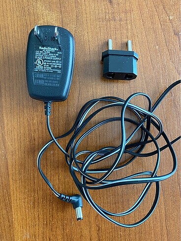 Radioshack 12v 100ma adaptör