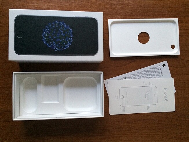 iPhone 6 ve 6s (silver, Gold, space gray model) Orjinal boş kutu