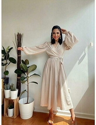 Fashion kruvaze elbise