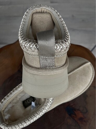 37 Beden ten rengi Renk Tazz Platform Slippers / Beige