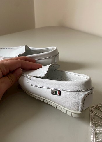 Dolce Gabbana Beyaz Erkek Çocuk Özel Gün Ayakkabısı - Görsel 3