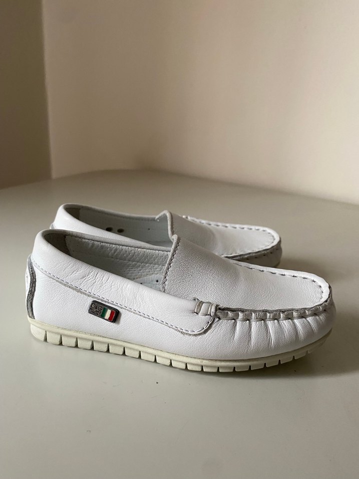 Dolce Gabbana Beyaz Erkek Çocuk Özel Gün Ayakkabısı - Görsel 2