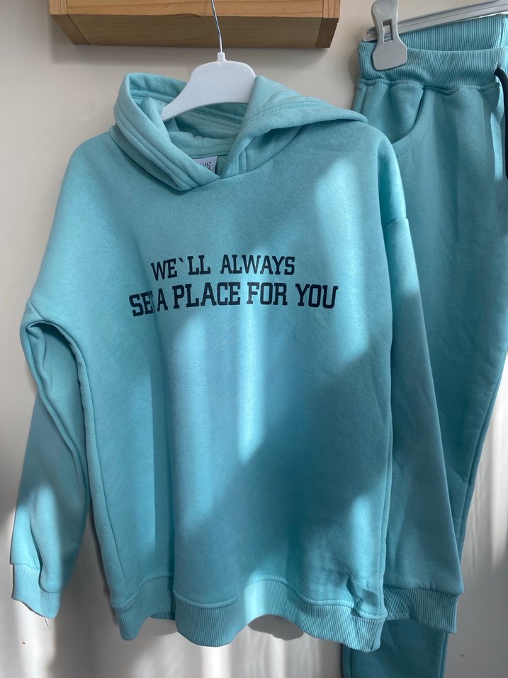 Paulmark Marka Mavi Baskılı Erkek Çocuk Eşofman Takımı - Görsel 4