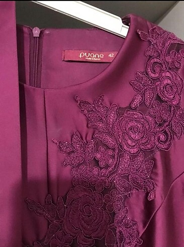 Puane marka saten abiye - Görsel 5