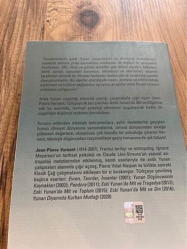  Antik yunanda mit ve düşünce