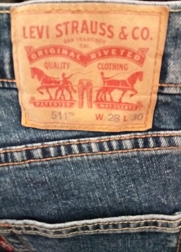 30 Beden Unisex kot pantolon 