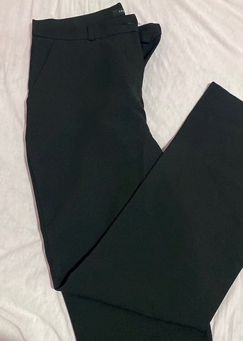 Siyah Kadın Kumaş Pantolon, Normal Boy, Regular Fit