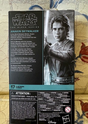 Beden Star Wars Anakin Skywalker Black Series Aksiyon Figürü
