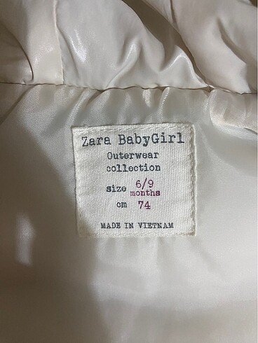 6-9 Ay Beden Zara şişme yelek