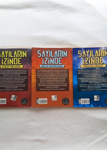 Ahmet Baki Yerli - Sayıların İzinde 3 Kitap - Görsel 3