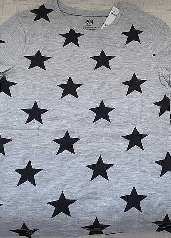 H&M tshirt, 122-128cm, yeni etiketli 