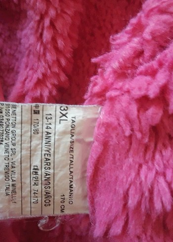 Pembe Kapüşonlu  Kışlık Mont - Görsel 3