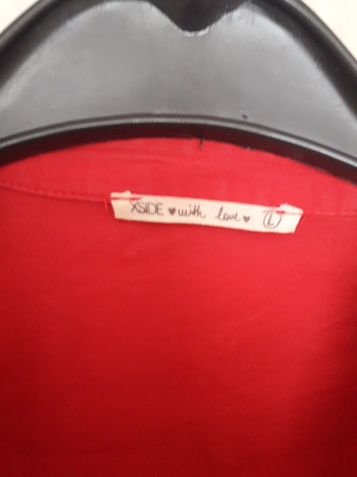 Düğmeli Kadın Keten Gömlek - Görsel 2