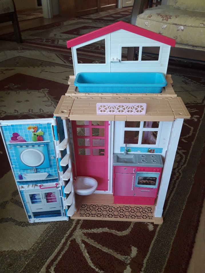 Barbie Bebek Evi Seti - Görsel 2