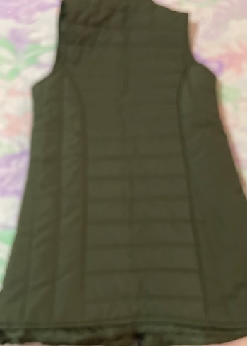 Kadın Uzun Fermuarlı Kolsuz Yelek - Görsel 3