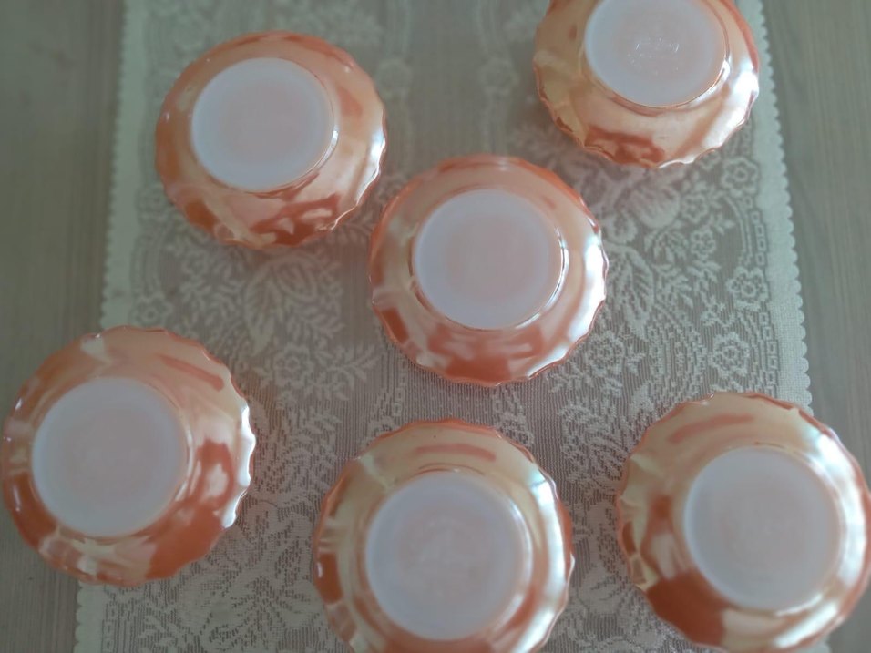 Bej Renkli Anchor Hooking Fincan ve Tabak Seti - Görsel 3