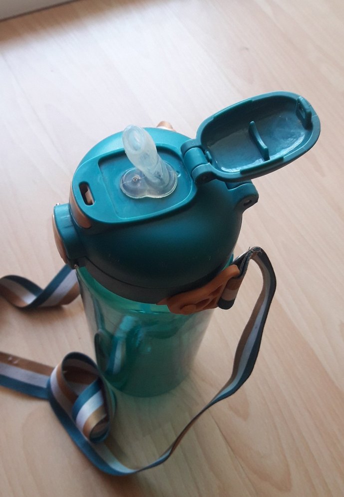 Mavi Renkli Çocuk Matara - Görsel 3