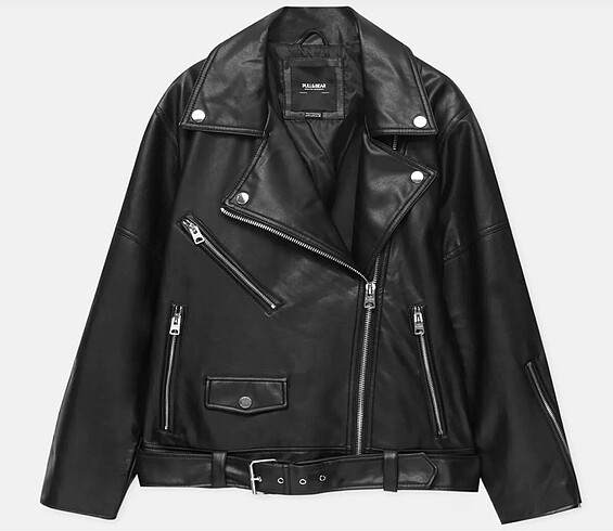Pull and Bear Pull&Bear deri ceket