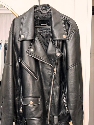 l Beden Pull&Bear deri ceket