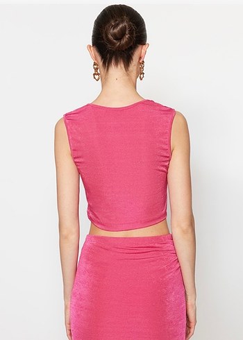 Pembe crop - Görsel 4