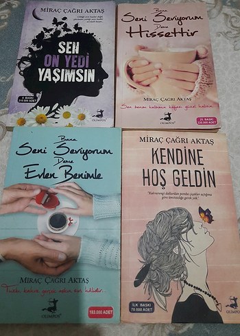Miraç Çağrı Aktaş 4 Kitap Seti