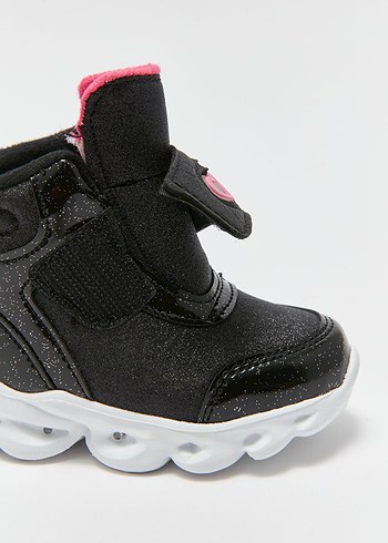 Kız Çocuk Çok Renkli Cırt Cırtlı Spor Ayakkabı - Görsel 6