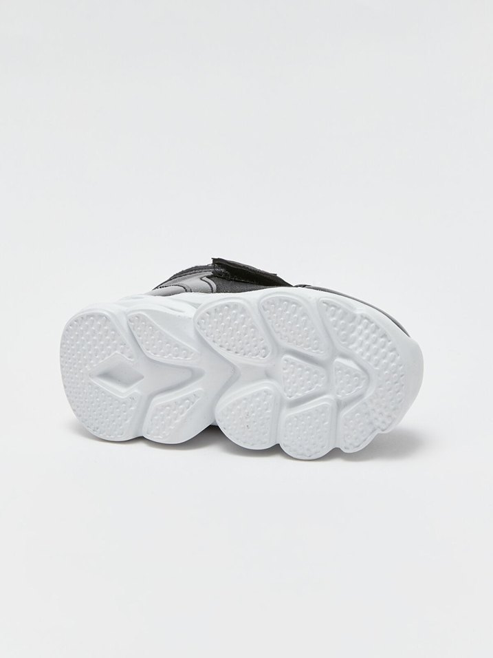 Kız Çocuk Çok Renkli Cırt Cırtlı Spor Ayakkabı - Görsel 4