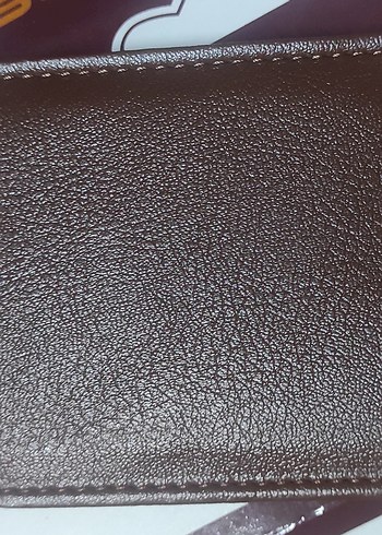 Parlak Kahverengi Minimalist Erkek Cüzdan - Görsel 3