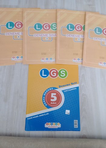  Beden LGS 5'li Deneme Seti - Yeni Nesil Sorular