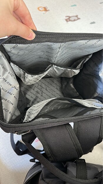  Beden siyah Renk Bebek bakım çantası