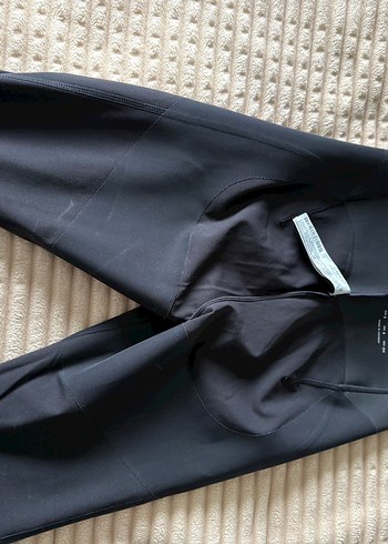 Siyah Kadın Esnek Kumaş Pantolon - Görsel 5