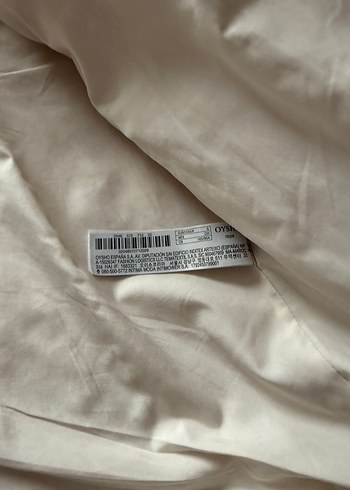 Oysho Beyaz Suni Yün Midi Ceket - Görsel 5