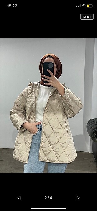 Zara Kapitoneli ince mont