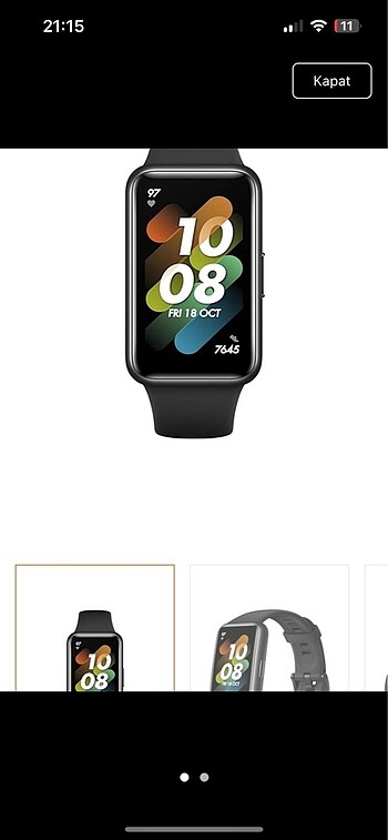 Huawei band 7