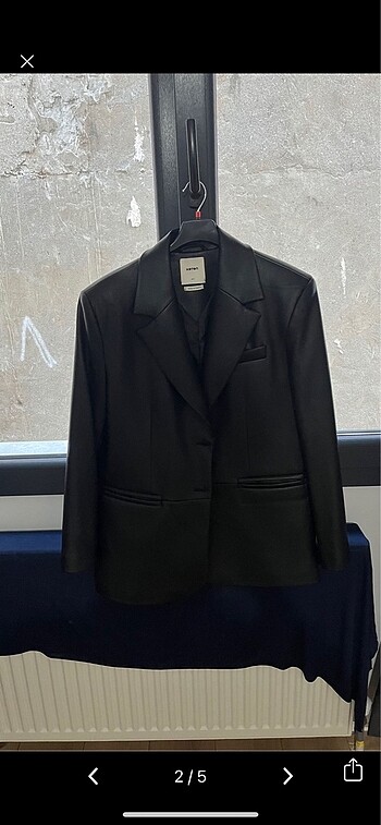 Koton Deri blazer ceket